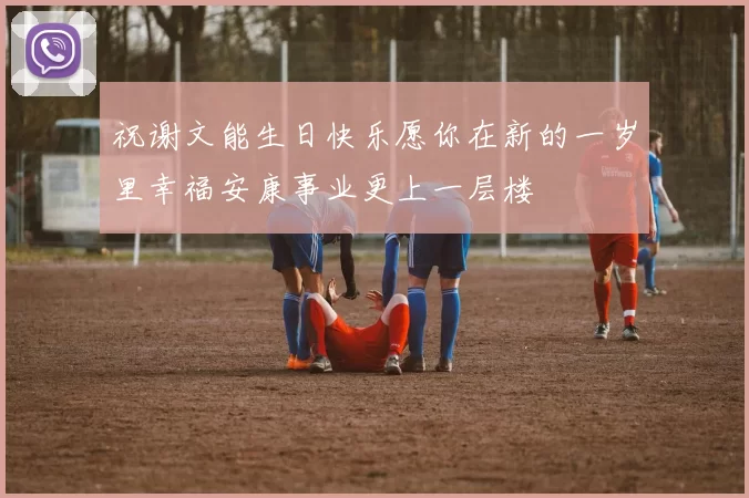 祝谢文能生日快乐愿你在新的一岁里幸福安康事业更上一层楼